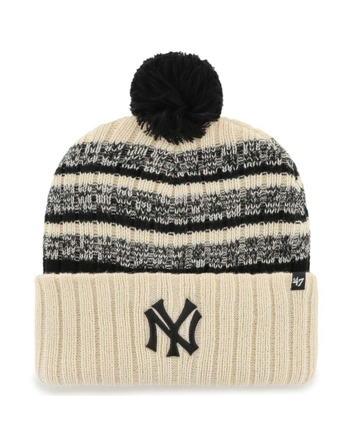 47 Brand Czapka zimowa Mlb New York Yankees Coopersto BCPTN-TAVRN17ACE-NT1 Beżowy | Sklep Monotox