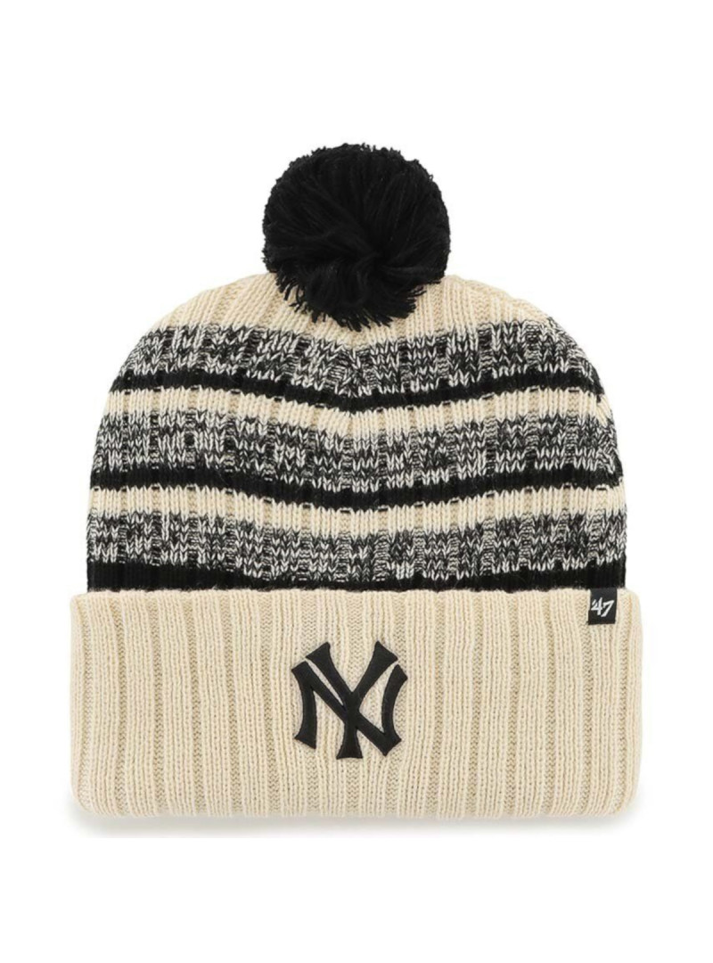 47 Brand Czapka zimowa Mlb New York Yankees Coopersto BCPTN-TAVRN17ACE-NT1 Beżowy | Sklep Monotox
