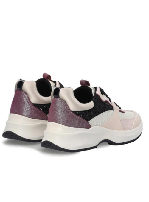 Liu Jo Damskie Sneakersy Lily 08 BF2019PX305 Różowy | Sklep Monotox