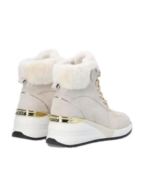 Liu Jo Damskie Sneakersy Alyssa 05 BF2031PX164 Beżowy | Sklep Monotox