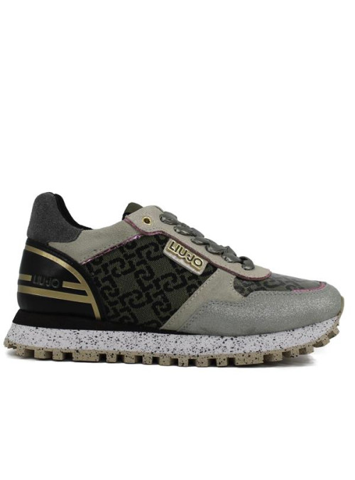 Liu Jo Damskie Sneakersy Wonder 24 BF2065PX307 Zielony | Sklep Monotox