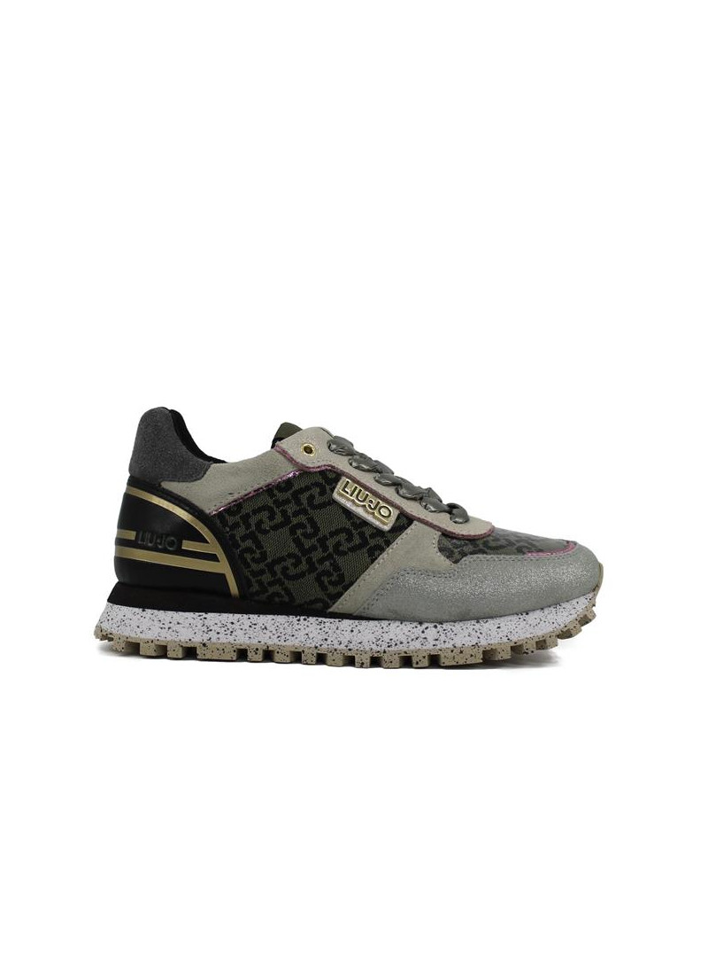 Liu Jo Damskie Sneakersy Wonder 24 BF2065PX307 Zielony | Sklep Monotox