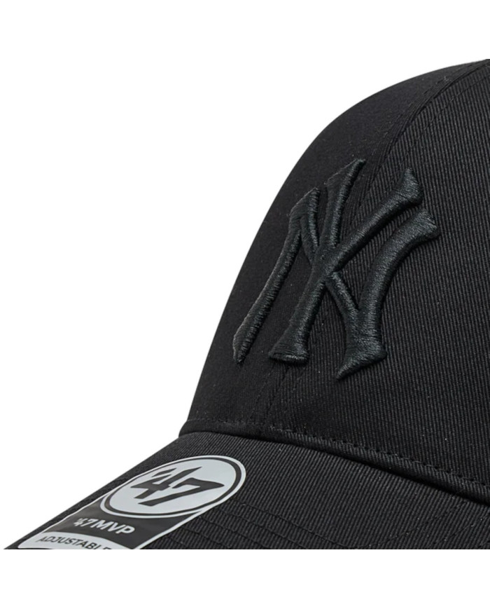 47 Brand Czapka z daszkiem Mlb New York Yankees Branson 47 Mvp BRANS17CTP-BKJ Czarny | Sklep Monotox