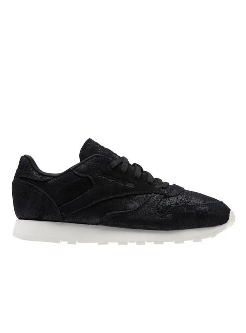 Reebok Damskie Sneakersy Cl Lthr Shimmer BS9856 Czarny | Sklep Monotox