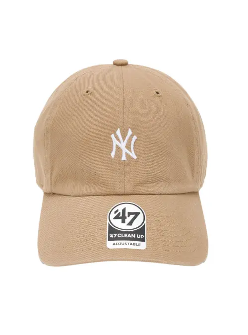 47 Brand Czapka z daszkiem Mlb New York Yankees Base Runner BSRNR17GWS-KH Khaki | Sklep Monotox