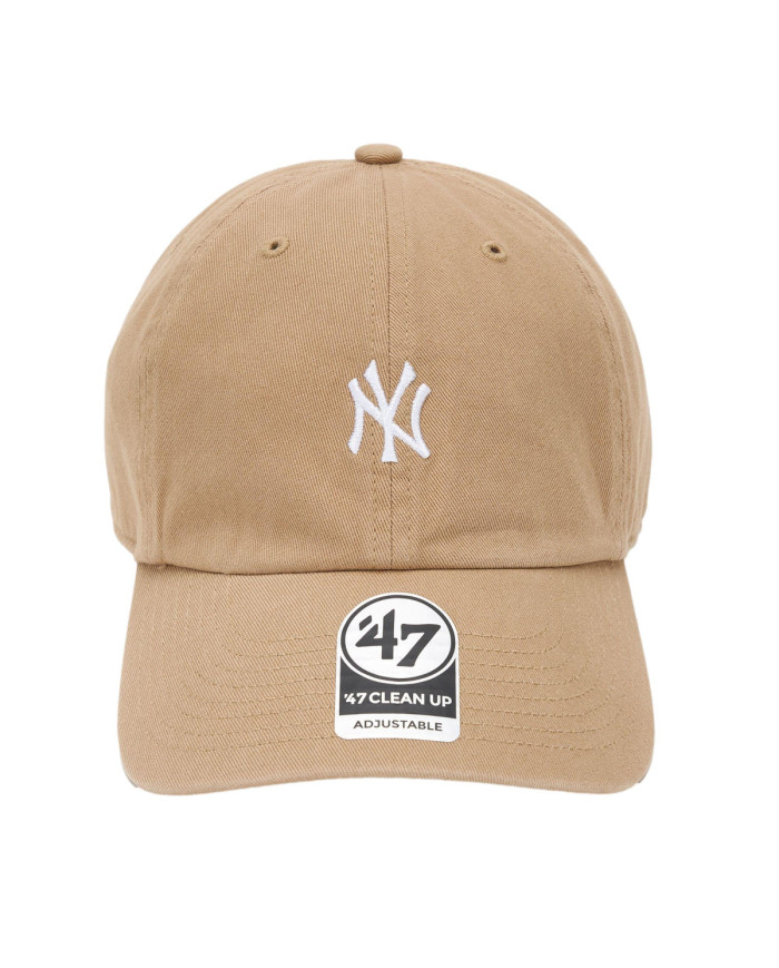 47 Brand Czapka z daszkiem Mlb New York Yankees Base Runner BSRNR17GWS-KH Khaki | Sklep Monotox