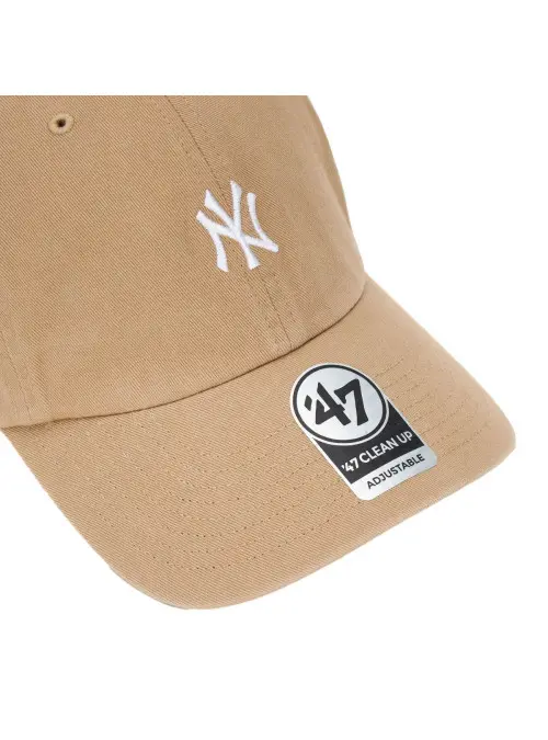 47 Brand Czapka z daszkiem Mlb New York Yankees Base Runner BSRNR17GWS-KH Khaki | Sklep Monotox