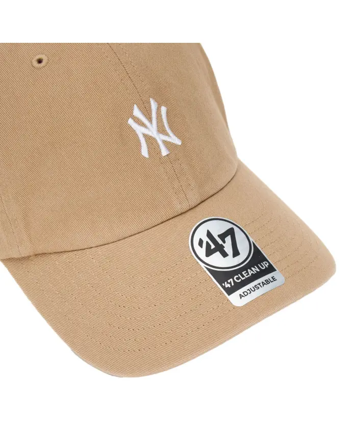 47 Brand Czapka z daszkiem Mlb New York Yankees Base Runner BSRNR17GWS-KH Khaki | Sklep Monotox