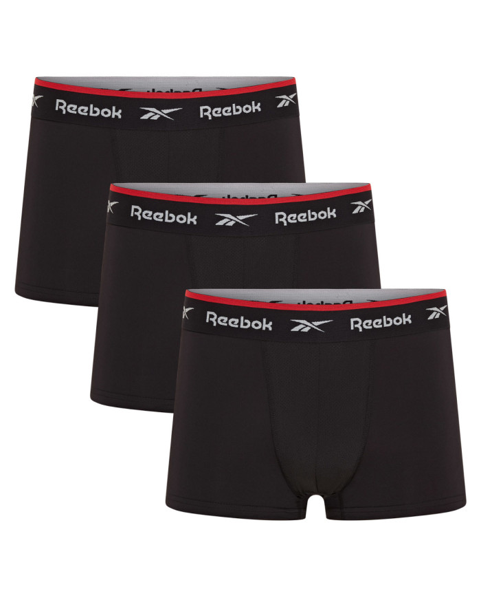 Reebok :: Bielizna męska SPORTS TRUNK REDGRAVE C82603PKA - Czarna | Sklep Monotox