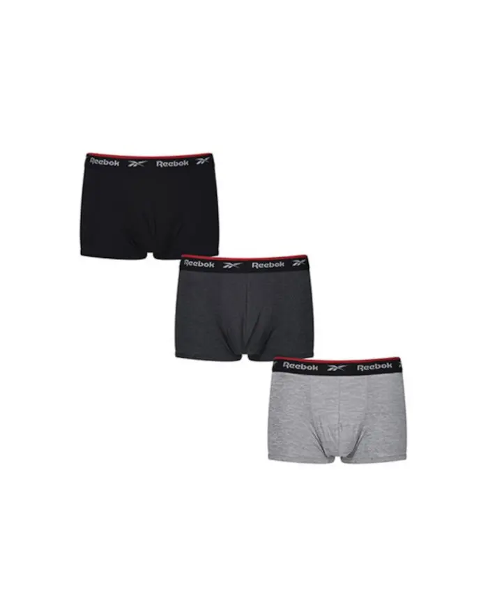 Reebok :: Bielizna męska SPORTS TRUNK REDGRAVE C82603PKB - Szara | Sklep Monotox