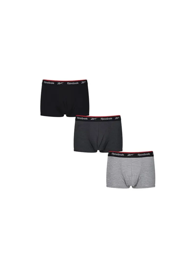 Reebok :: Bielizna męska SPORTS TRUNK REDGRAVE C82603PKB - Szara | Sklep Monotox