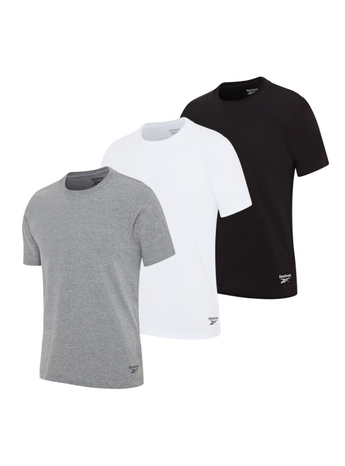 Reebok Męski T-shirt Crew Neck Tee Santo C8273CN3PKD Wielokolorowy | Sklep Monotox