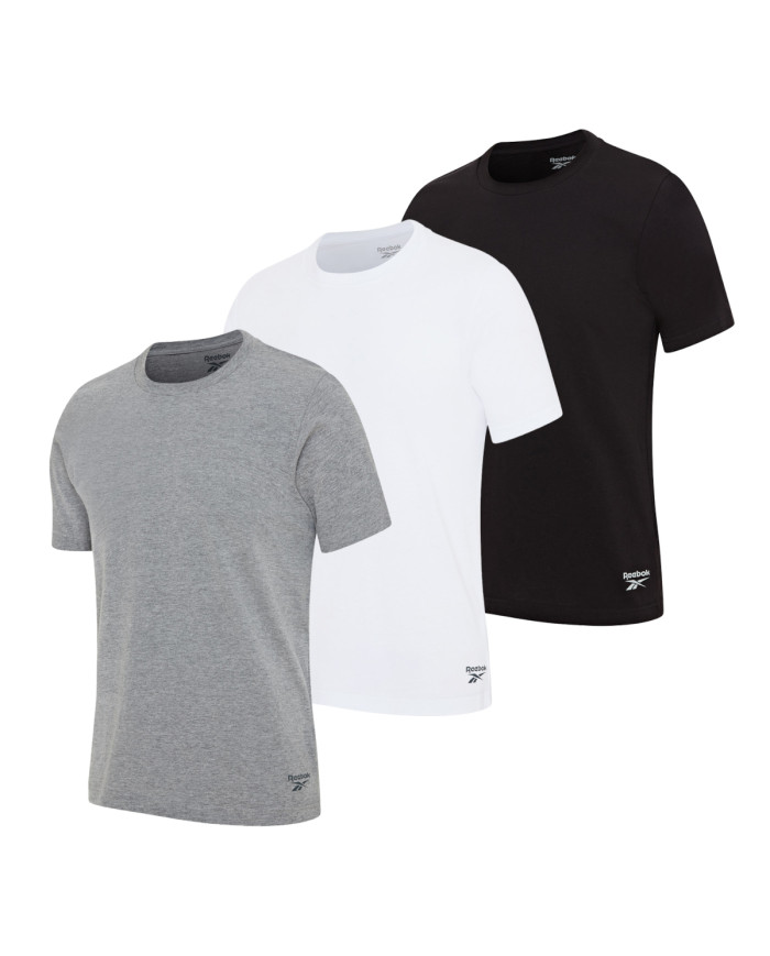 Reebok Męski T-shirt Crew Neck Tee Santo C8273CN3PKD Wielokolorowy | Sklep Monotox