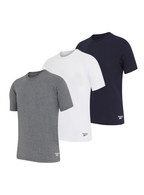 Reebok Męski T-shirt Crew Neck Tee Santo C8273CN3PKE Wielokolorowy | Sklep Monotox