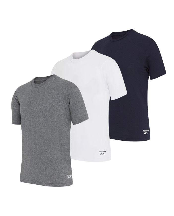 Reebok Męski T-shirt Crew Neck Tee Santo C8273CN3PKE Wielokolorowy | Sklep Monotox