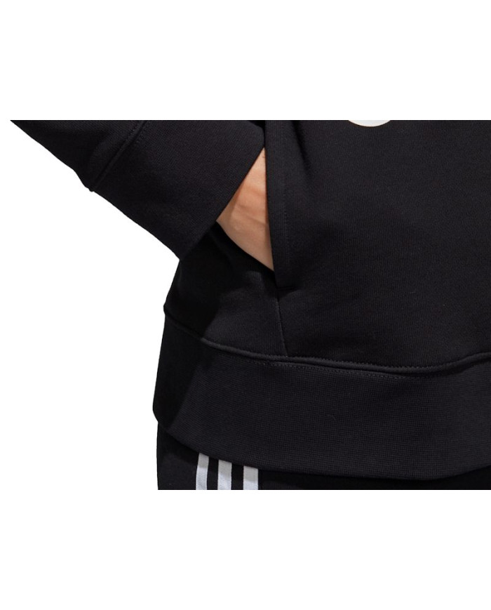 Adidas Damska Bluza Trefoil Hoodie CE2408 Czarny | Sklep Monotox