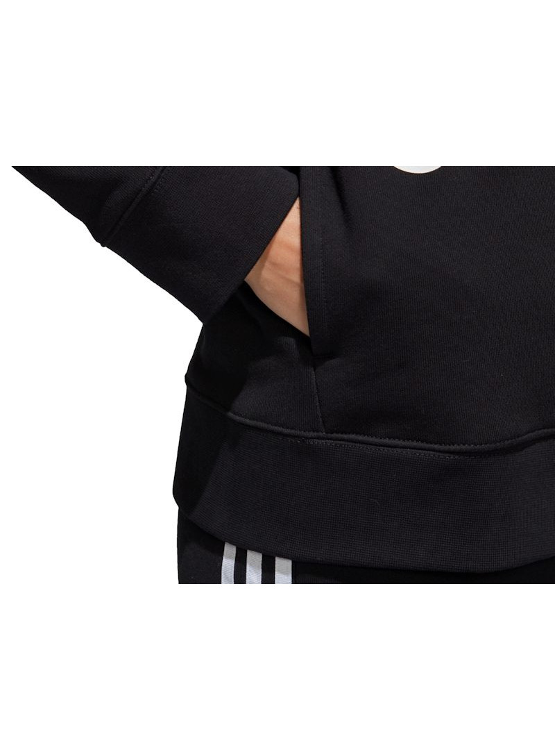 Adidas Damska Bluza Trefoil Hoodie CE2408 Czarny | Sklep Monotox