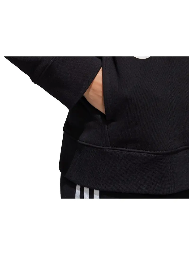 Adidas Damska Bluza Trefoil Hoodie CE2408 Czarny | Sklep Monotox