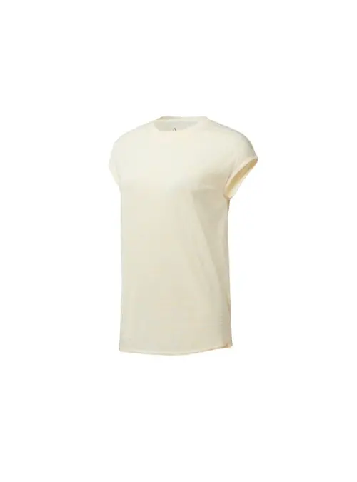 Reebok Damskie T-shirt El Tee CF8606 Beżowy | Sklep Monotox
