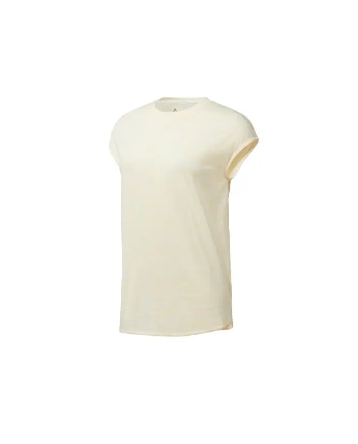 Reebok Damskie T-shirt El Tee CF8606 Beżowy | Sklep Monotox