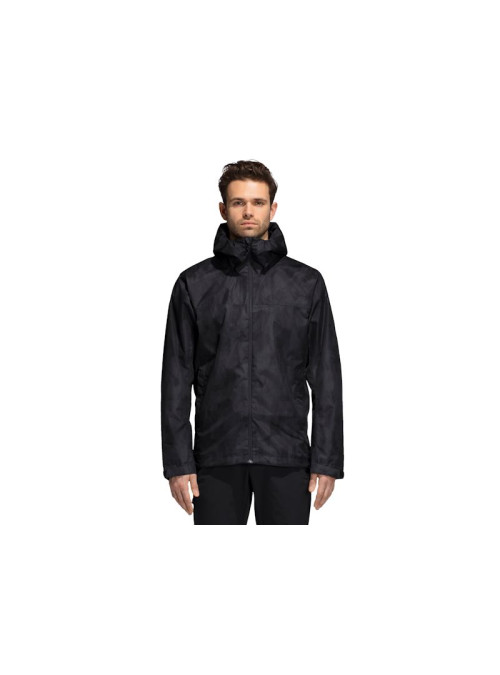 Adidas Męska Kurtka Wandertag Aop CY1902 Czarny | Sklep Monotox