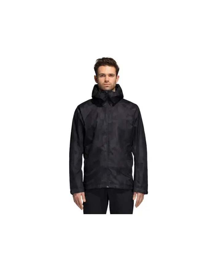 Adidas Męska Kurtka Wandertag Aop CY1902 Czarny | Sklep Monotox