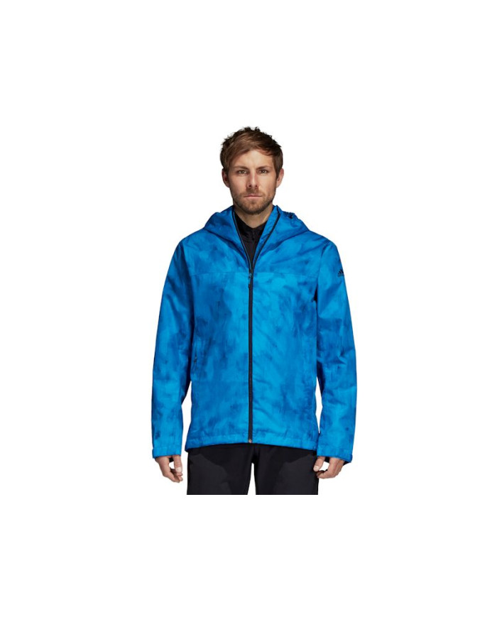 Adidas Męska Kurtka Wandertag Aop CY8850 Niebieski | Sklep Monotox