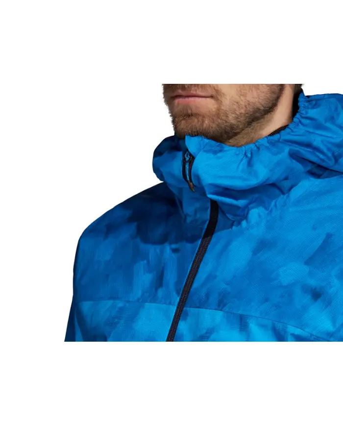 Adidas Męska Kurtka Wandertag Aop CY8850 Niebieski | Sklep Monotox