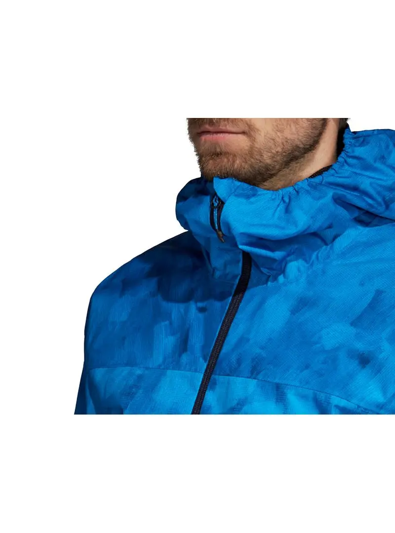 Adidas Męska Kurtka Wandertag Aop CY8850 Niebieski | Sklep Monotox