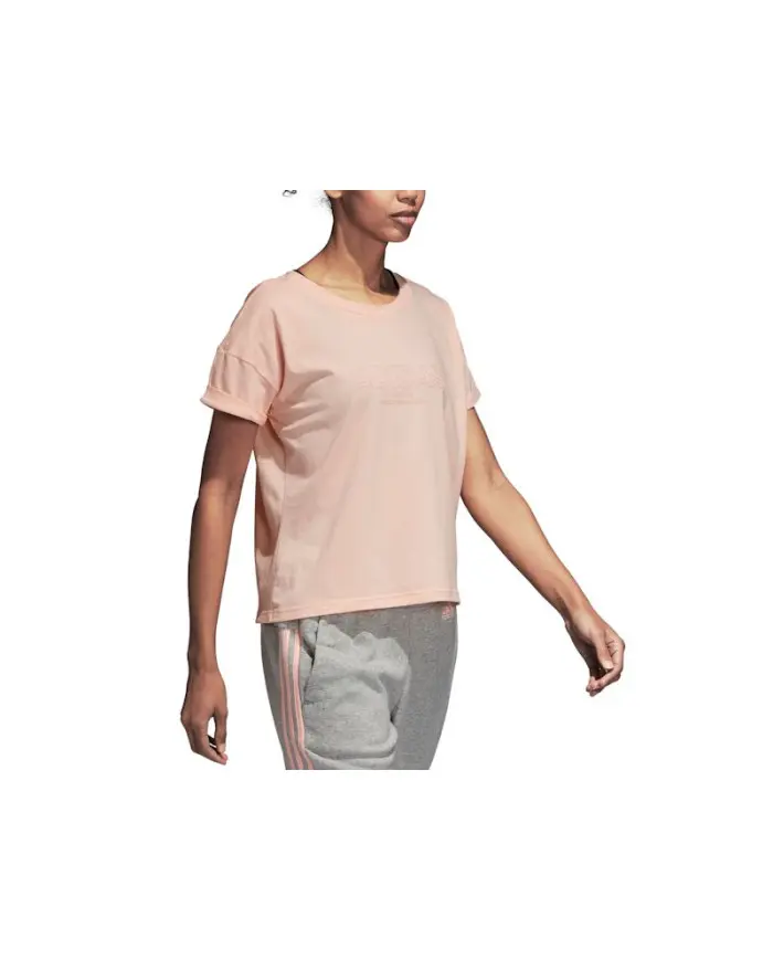 Adidas Damski T-shirt Ess Allcap T CZ5693 Różowy | Sklep Monotox