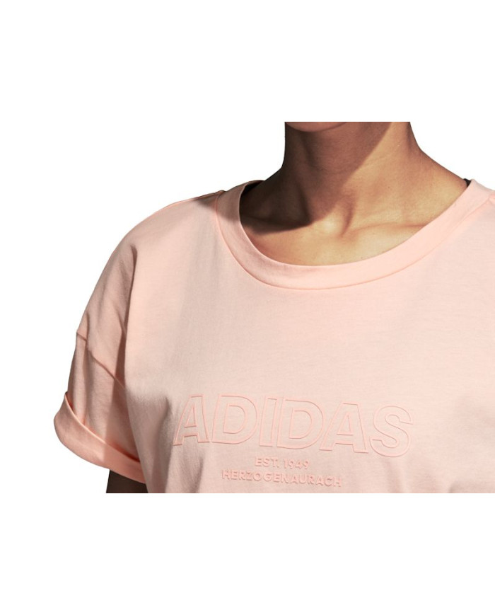 Adidas Damski T-shirt Ess Allcap T CZ5693 Różowy | Sklep Monotox