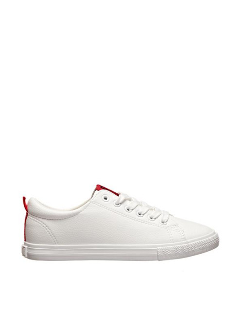 Big Star Damskie Sneakersy Big Lee Top DD274685 Biały | Sklep Monotox