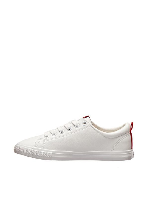 Big Star Damskie Sneakersy Big Lee Top DD274685 Biały | Sklep Monotox