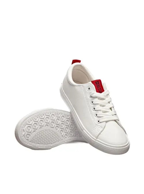 Big Star Damskie Sneakersy Big Lee Top DD274685 Biały | Sklep Monotox
