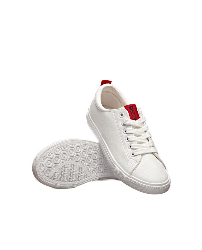 Big Star Damskie Sneakersy Big Lee Top DD274685 Biały | Sklep Monotox
