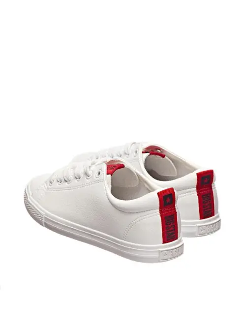 Big Star Damskie Sneakersy Big Lee Top DD274685 Biały | Sklep Monotox