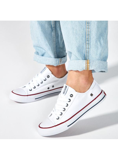 Big Star Damskie Sneakersy Big Lee Top DD274685 Biały | Sklep Monotox