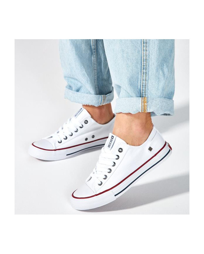 Big Star Damskie Sneakersy Big Lee Top DD274685 Biały | Sklep Monotox