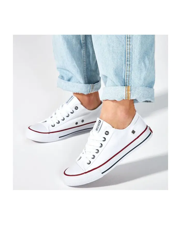Big Star Damskie Sneakersy Big Lee Top DD274685 Biały | Sklep Monotox
