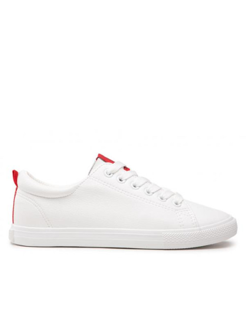 Big Star Damskie Sneakersy Big Lee Top DD274685 Biały | Sklep Monotox