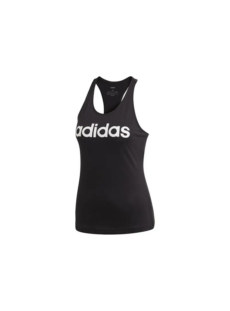 Adidas Damski Top W E Lin Slim Tk DP2359 Czarny | Sklep Monotox