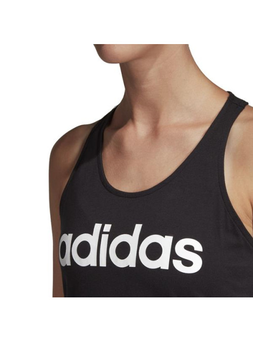 Adidas Damski Top W E Lin Slim Tk DP2359 Czarny | Sklep Monotox