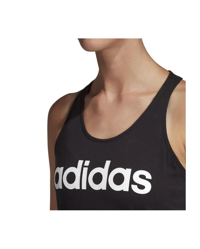 Adidas Damski Top W E Lin Slim Tk DP2359 Czarny | Sklep Monotox