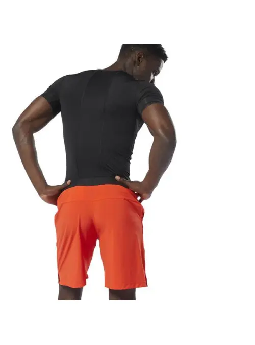 Reebok Męski T-shirt Wor Sl Ss Sld Comp DP6163 Czarny | Sklep Monotox