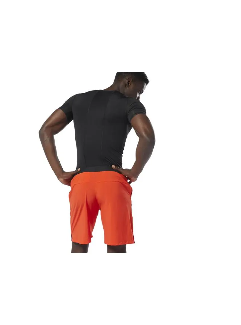 Reebok Męski T-shirt Wor Sl Ss Sld Comp DP6163 Czarny | Sklep Monotox