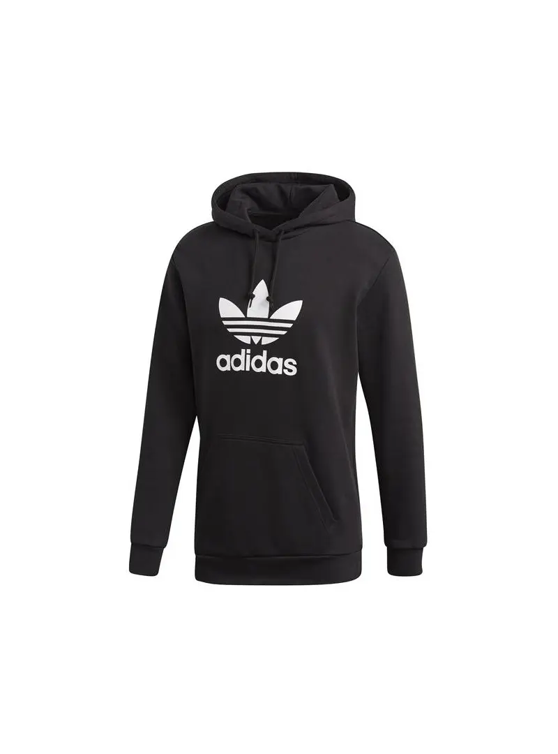 Adidas Męska Męska Bluza Trefoil Hoodie DT7964 Czarny | Sklep Monotox