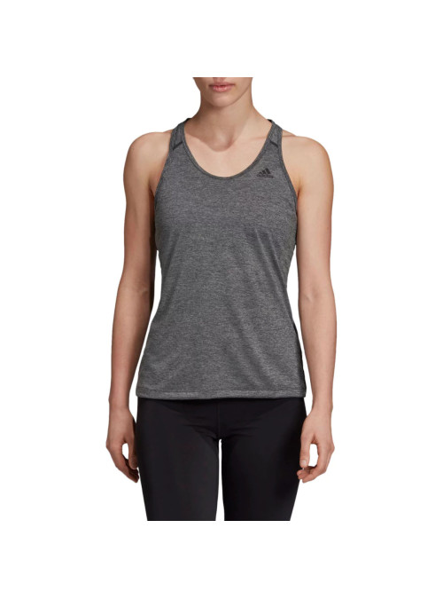 Adidas Damski T-shirt Tech Prime Tank DU3447 Szary | Sklep Monotox