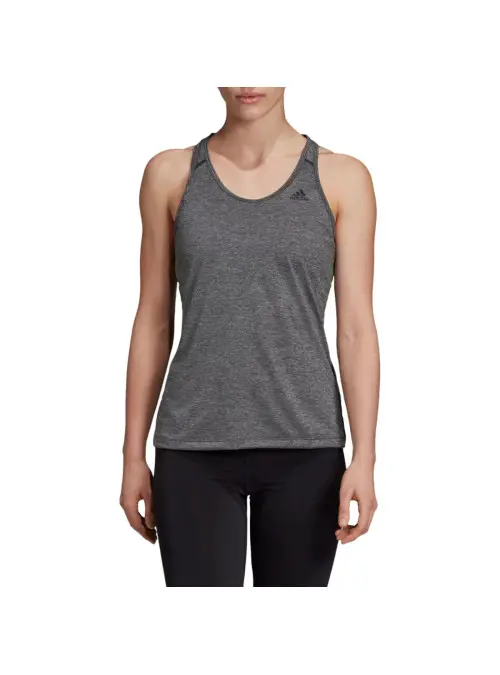 Adidas Damski T-shirt Tech Prime Tank DU3447 Szary | Sklep Monotox
