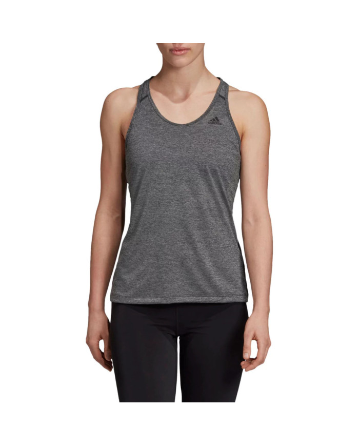 Adidas Damski T-shirt Tech Prime Tank DU3447 Szary | Sklep Monotox