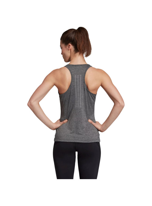 Adidas Damski T-shirt Tech Prime Tank DU3447 Szary | Sklep Monotox